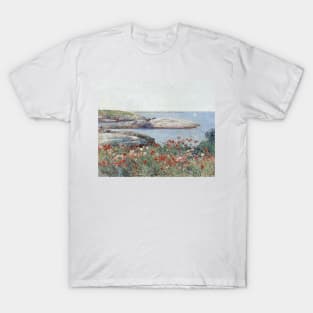 Poppies, Isles of Shoals by Childe Hassam T-Shirt